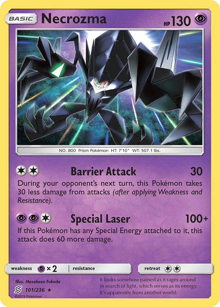 Necrozma (101/236) [Sun & Moon: Unified Minds] | Jomio and Rueliete's Cards and Comics