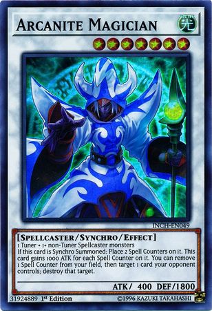 Arcanite Magician [INCH-EN049] Super Rare | Jomio and Rueliete's Cards and Comics