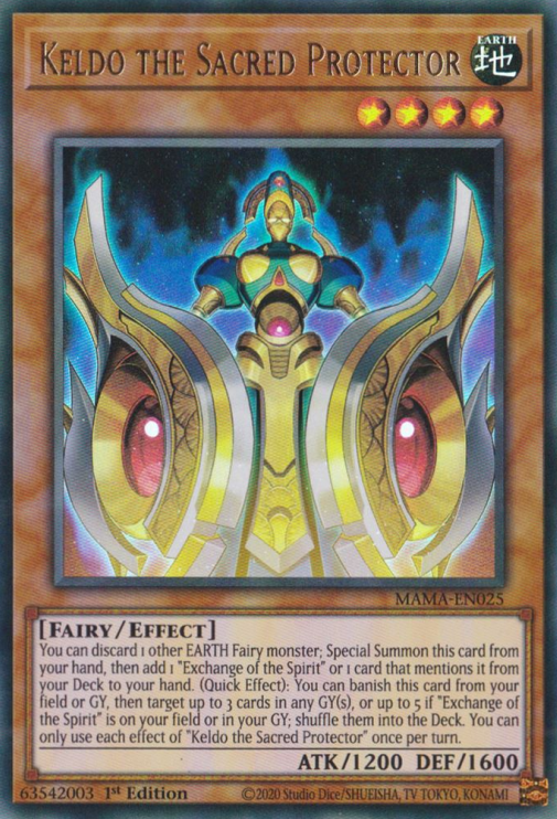 Keldo the Sacred Protector [MAMA-EN025] Ultra Rare | Jomio and Rueliete's Cards and Comics