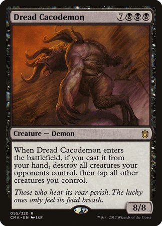 Dread Cacodemon [Commander Anthology] | Jomio and Rueliete's Cards and Comics