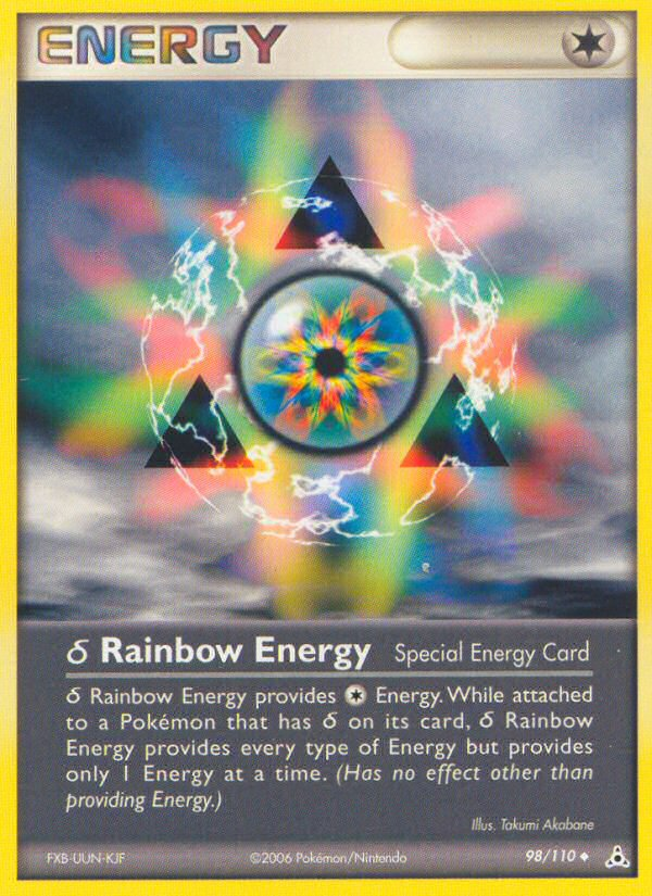 Rainbow Energy (98/110) (Delta Species) [EX: Holon Phantoms] | Jomio and Rueliete's Cards and Comics