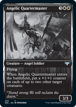 Angelic Quartermaster [Innistrad: Double Feature] | Jomio and Rueliete's Cards and Comics