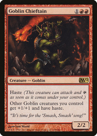Goblin Chieftain [Magic 2012] | Jomio and Rueliete's Cards and Comics