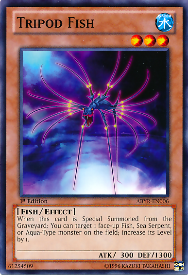 Tripod Fish [ABYR-EN006] Common | Jomio and Rueliete's Cards and Comics