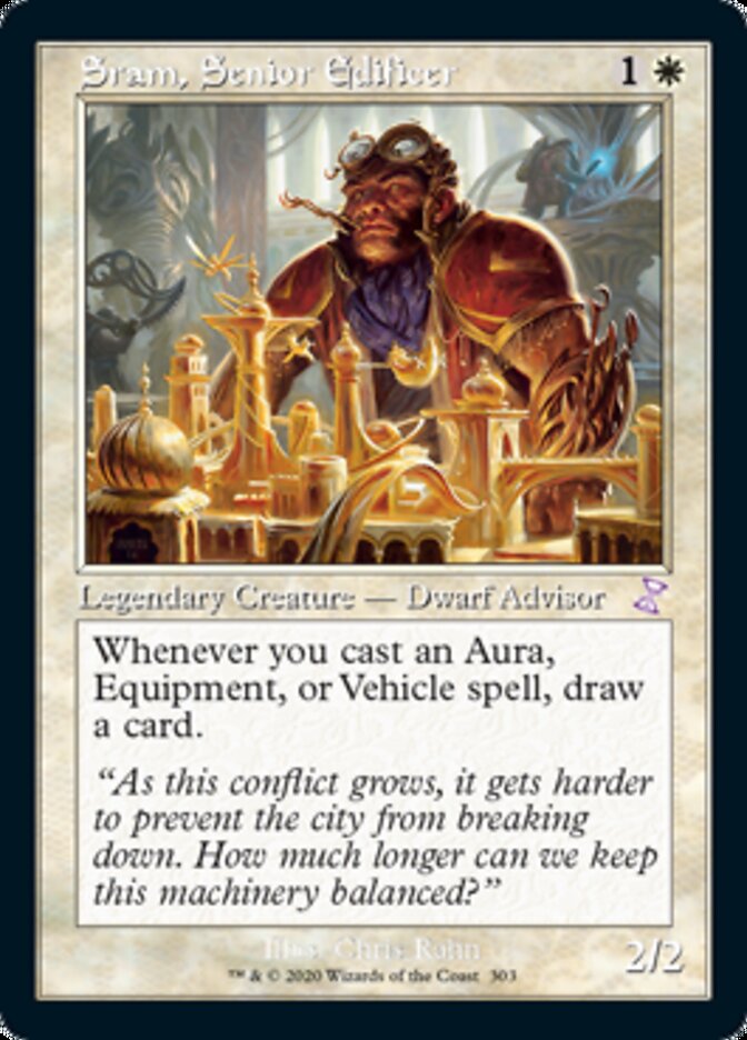Sram, Senior Edificer (Timeshifted) [Time Spiral Remastered] | Jomio and Rueliete's Cards and Comics