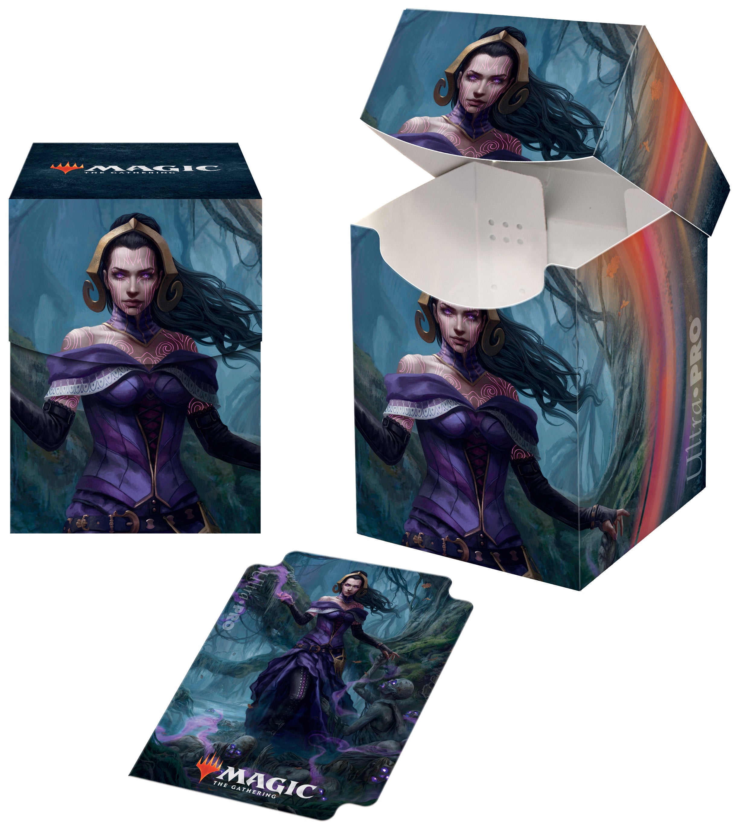 Ultra PRO: Deck Box - PRO 100+ (Core Set 2021 - Liliana) | Jomio and Rueliete's Cards and Comics