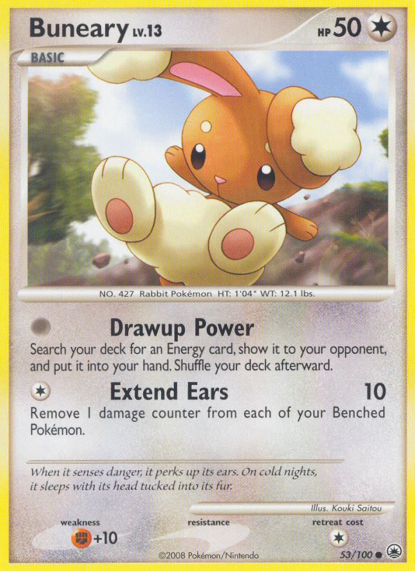 Buneary (53/100) [Diamond & Pearl: Majestic Dawn] | Jomio and Rueliete's Cards and Comics