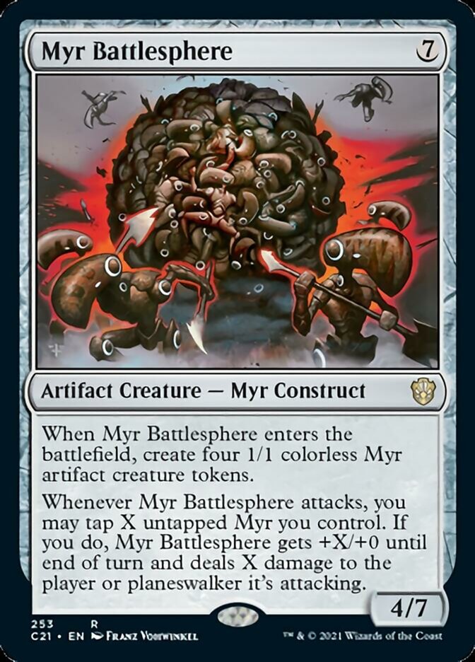 Myr Battlesphere [Commander 2021] | Jomio and Rueliete's Cards and Comics