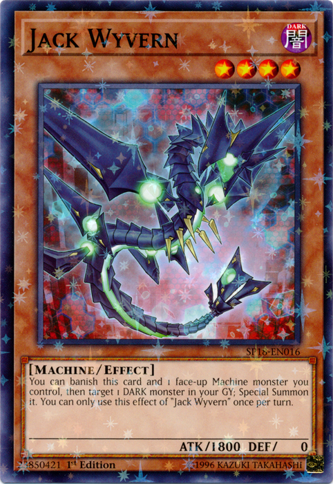 Jack Wyvern (Starfoil) [SP18-EN016] Starfoil Rare | Jomio and Rueliete's Cards and Comics