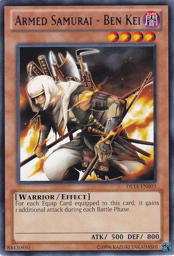 Armed Samurai - Ben Kei (Blue) [DL14-EN003] Rare | Jomio and Rueliete's Cards and Comics
