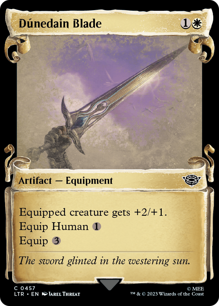 Dunedain Blade [The Lord of the Rings: Tales of Middle-Earth Showcase Scrolls] | Jomio and Rueliete's Cards and Comics