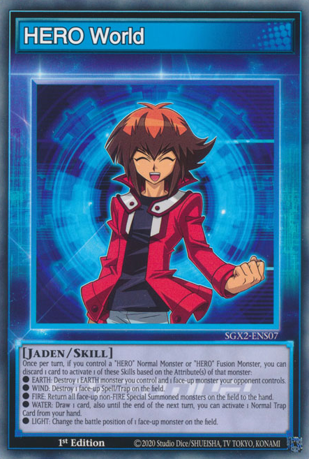 HERO World [SGX2-ENS07] Common | Jomio and Rueliete's Cards and Comics