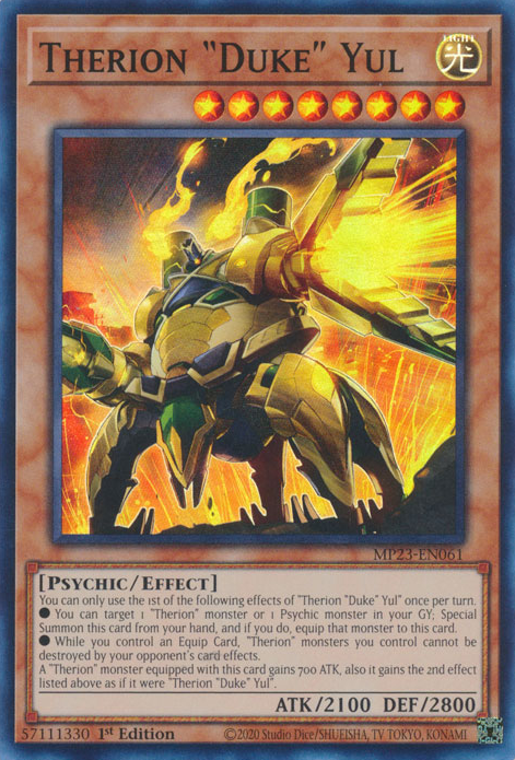 Therion "Duke" Yul [MP23-EN061] Super Rare | Jomio and Rueliete's Cards and Comics