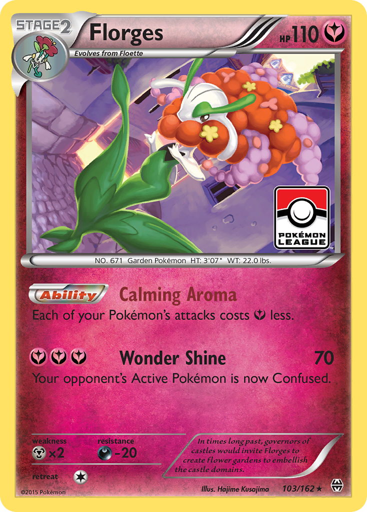 Florges (103/162) [XY: BREAKthrough] | Jomio and Rueliete's Cards and Comics