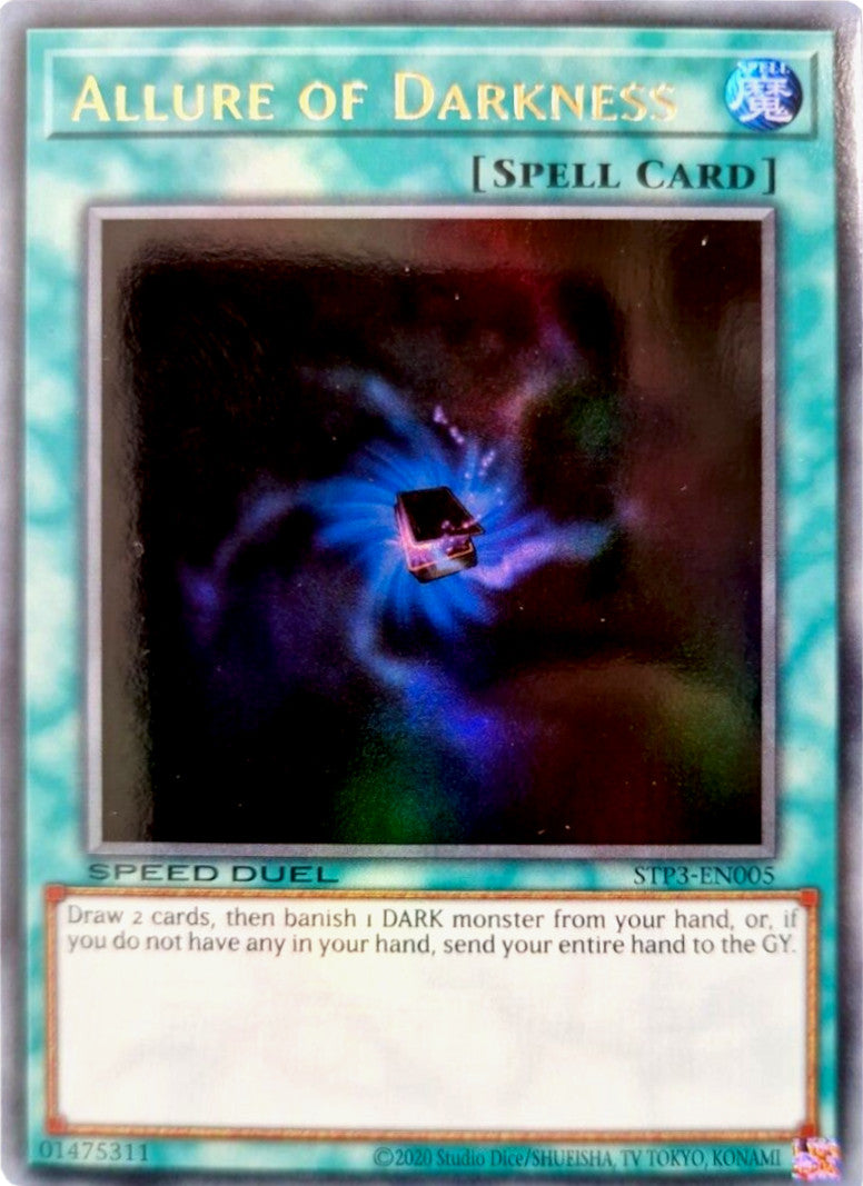 Allure of Darkness [STP3-EN005] Ultra Rare | Jomio and Rueliete's Cards and Comics