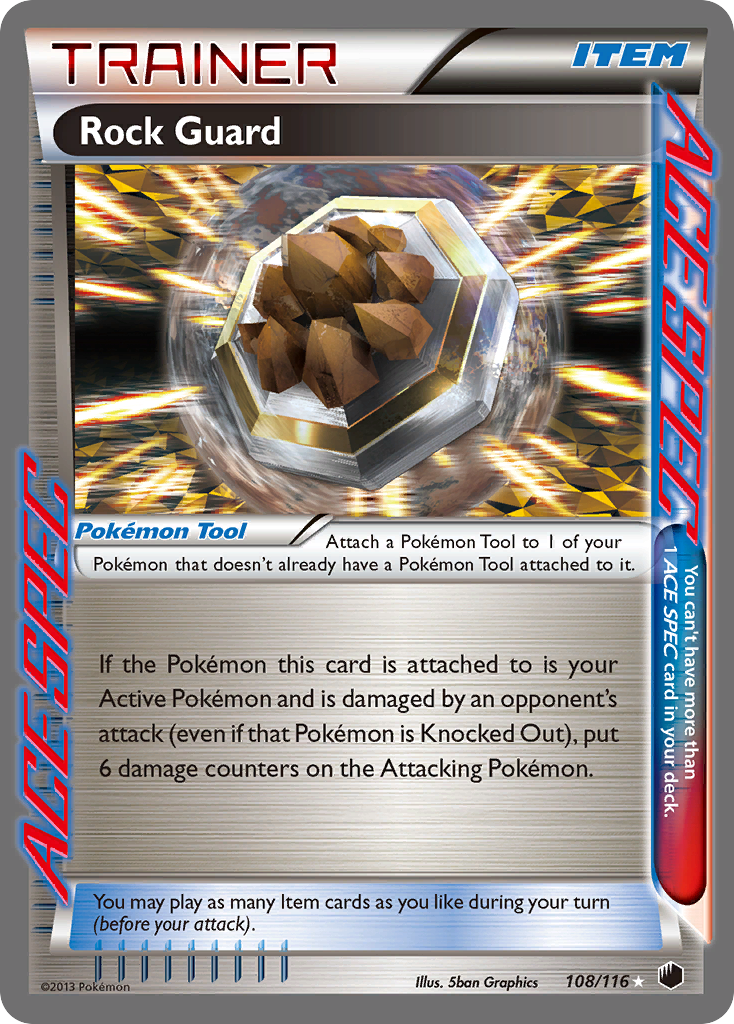 Rock Guard (108/116) [Black & White: Plasma Freeze] | Jomio and Rueliete's Cards and Comics