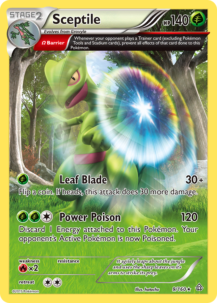 Sceptile (9/160) [XY: Primal Clash] | Jomio and Rueliete's Cards and Comics