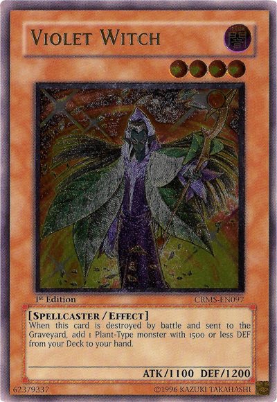 Violet Witch (UTR) [CRMS-EN097] Ultimate Rare | Jomio and Rueliete's Cards and Comics