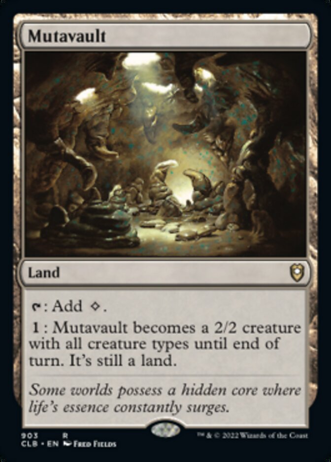 Mutavault [Commander Legends: Battle for Baldur's Gate] | Jomio and Rueliete's Cards and Comics