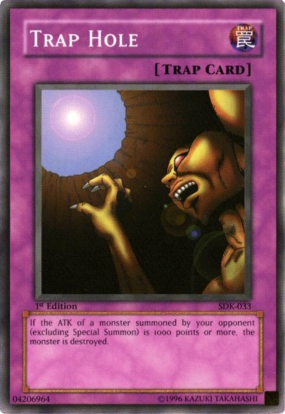 Trap Hole [SDK-033] Common | Jomio and Rueliete's Cards and Comics