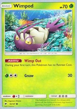 Wimpod (16/147) (Golisodor - Naoto Suzuki) [World Championships 2017] | Jomio and Rueliete's Cards and Comics