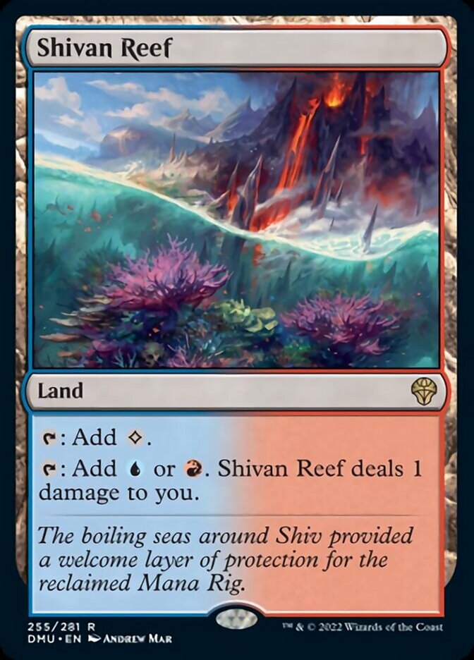 Shivan Reef [Dominaria United] | Jomio and Rueliete's Cards and Comics