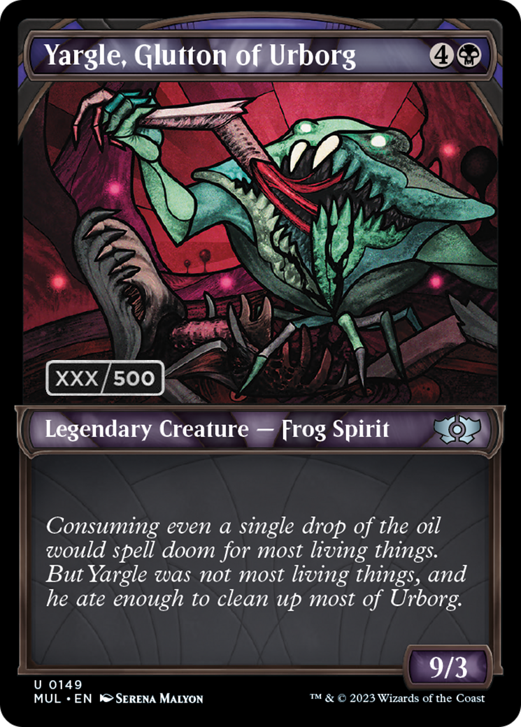 Yargle, Glutton of Urborg (Serialized) [Multiverse Legends] | Jomio and Rueliete's Cards and Comics