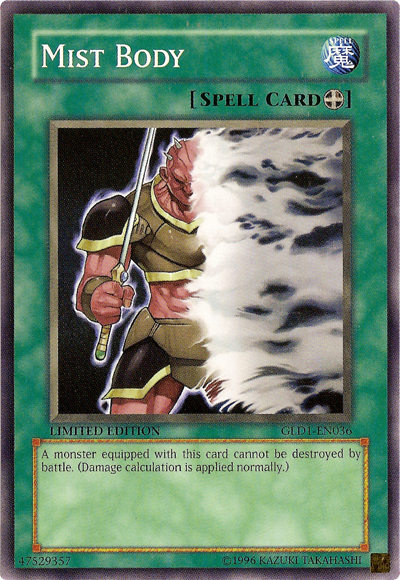 Mist Body [GLD1-EN036] Common | Jomio and Rueliete's Cards and Comics
