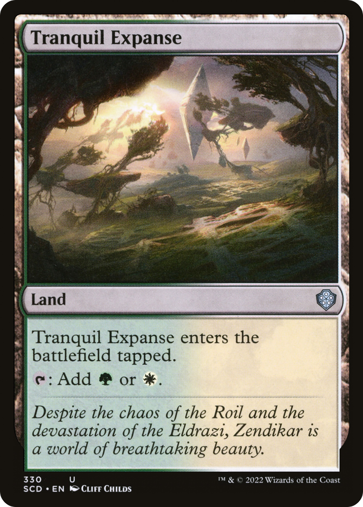 Tranquil Expanse [Starter Commander Decks] | Jomio and Rueliete's Cards and Comics