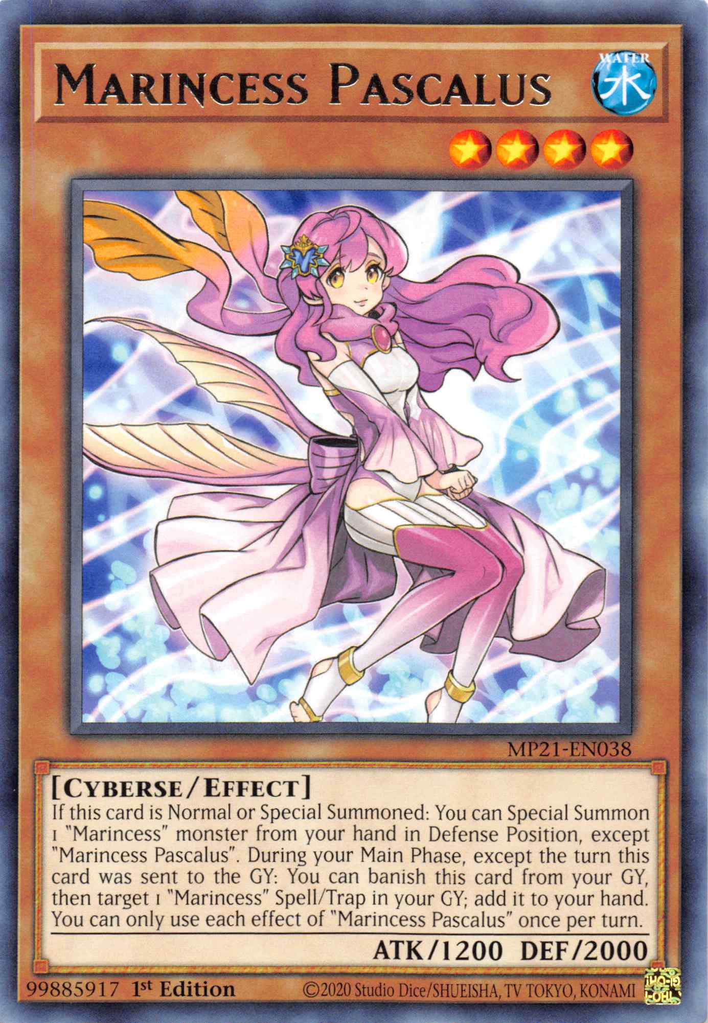 Marincess Pascalus [MP21-EN038] Rare | Jomio and Rueliete's Cards and Comics