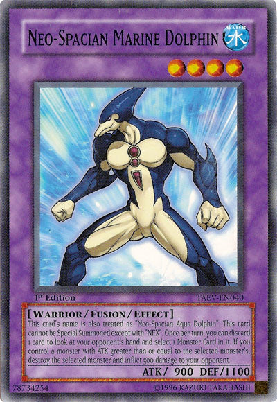 Neo-Spacian Marine Dolphin [TAEV-EN040] Common | Jomio and Rueliete's Cards and Comics