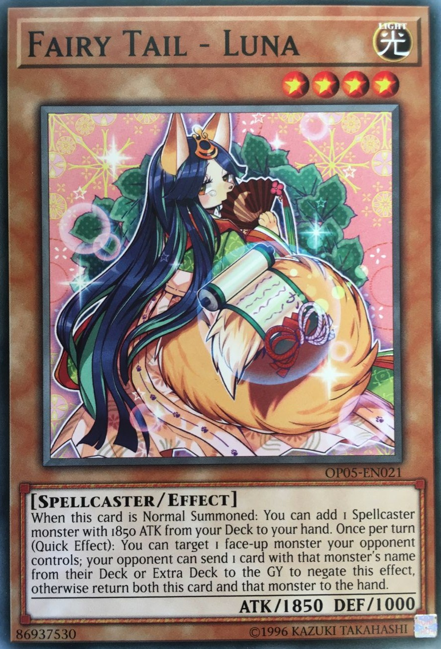 Fairy Tail - Luna [OP05-EN021] Common | Jomio and Rueliete's Cards and Comics