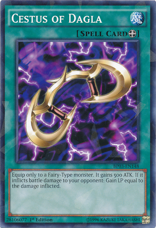 Cestus of Dagla (Shatterfoil) [BP03-EN148] Common | Jomio and Rueliete's Cards and Comics