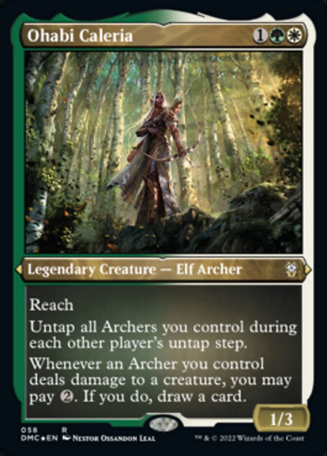 Ohabi Caleria (Foil Etched) [Dominaria United Commander] | Jomio and Rueliete's Cards and Comics