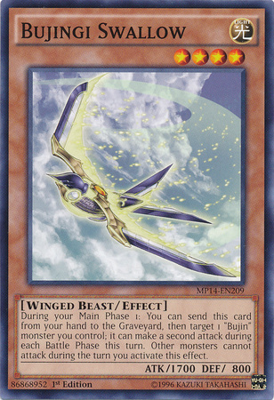 Bujingi Swallow [MP14-EN209] Common | Jomio and Rueliete's Cards and Comics