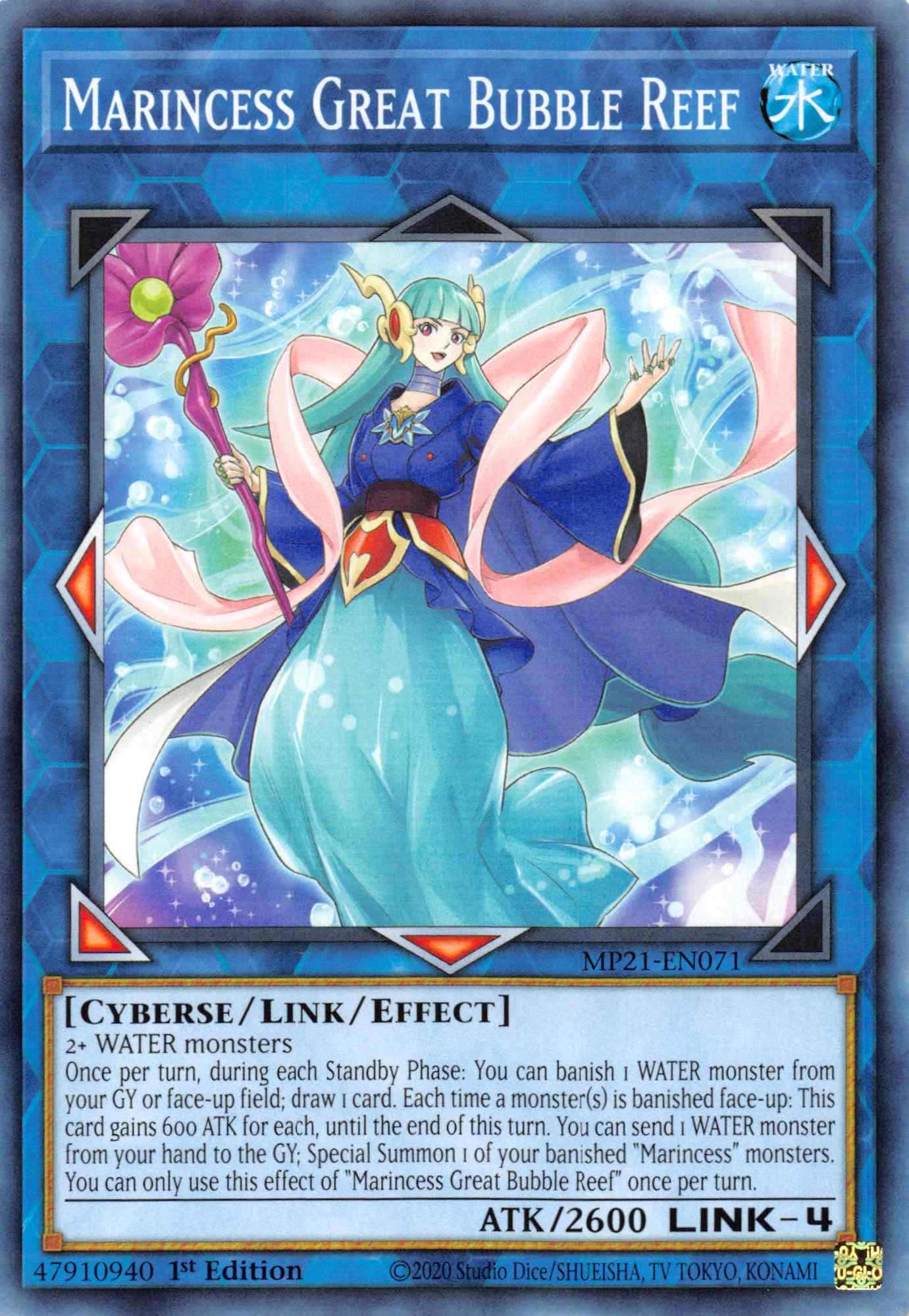 Marincess Great Bubble Reef [MP21-EN071] Common | Jomio and Rueliete's Cards and Comics