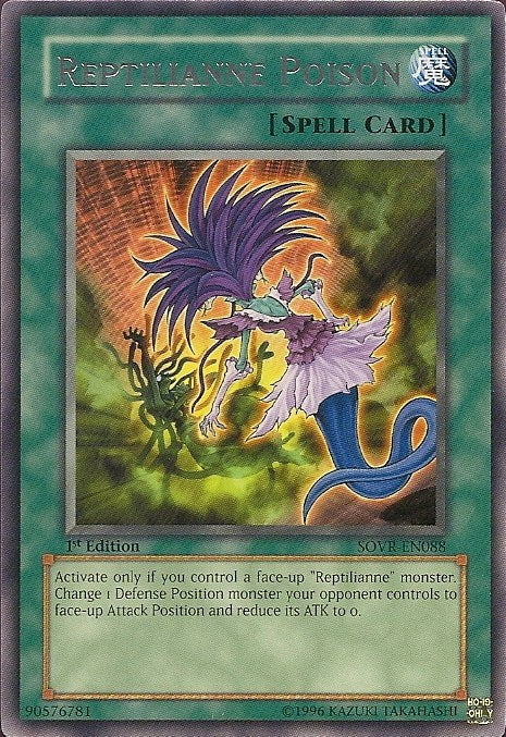 Reptilianne Poison [SOVR-EN088] Rare | Jomio and Rueliete's Cards and Comics