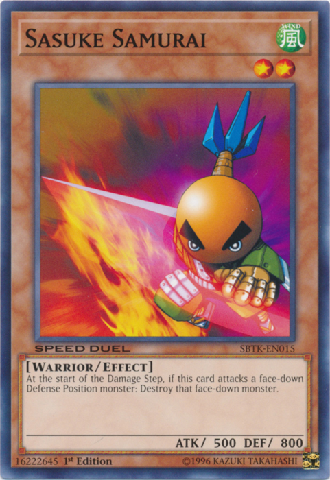 Sasuke Samurai [SBTK-EN015] Common | Jomio and Rueliete's Cards and Comics