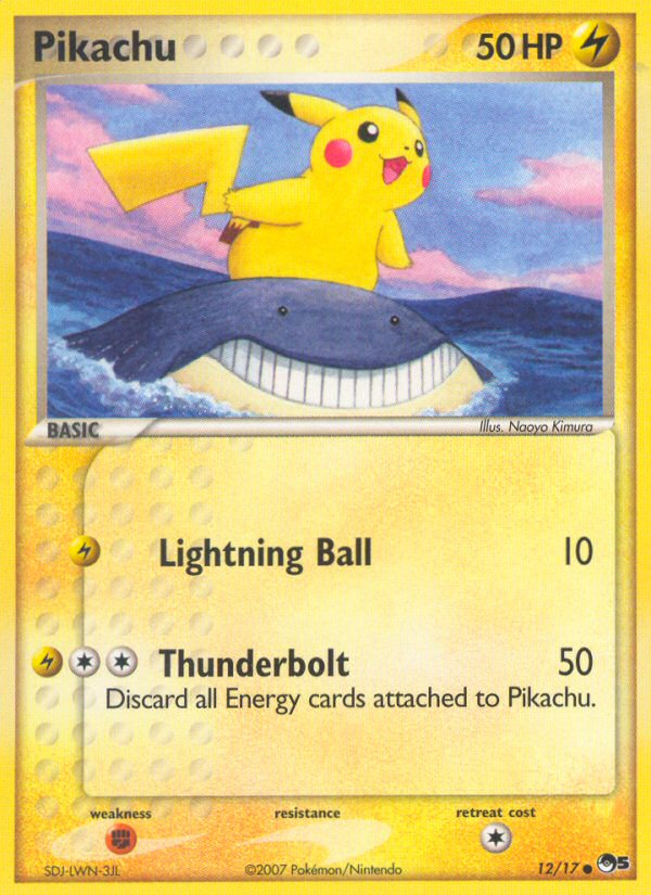 Pikachu (12/17) [POP Series 5] | Jomio and Rueliete's Cards and Comics