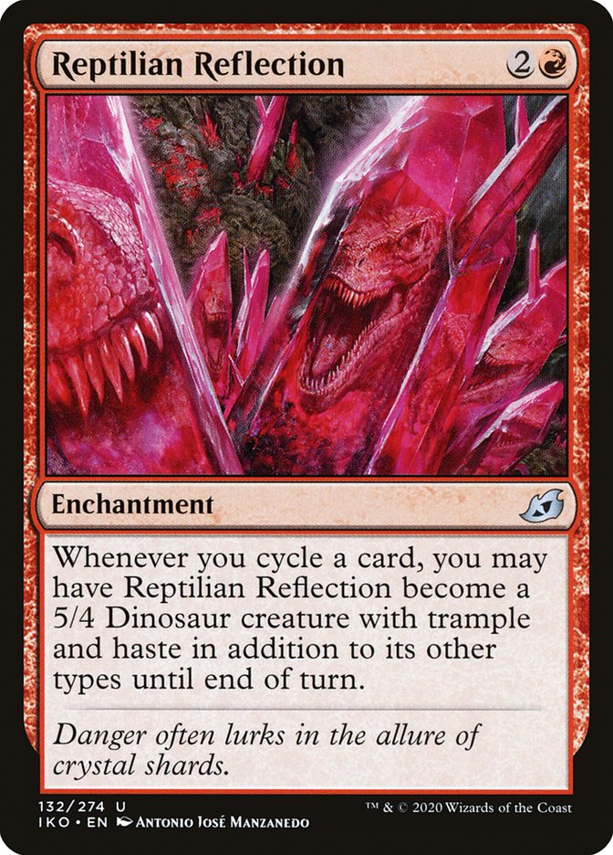 Reptilian Reflection [Ikoria: Lair of Behemoths] | Jomio and Rueliete's Cards and Comics