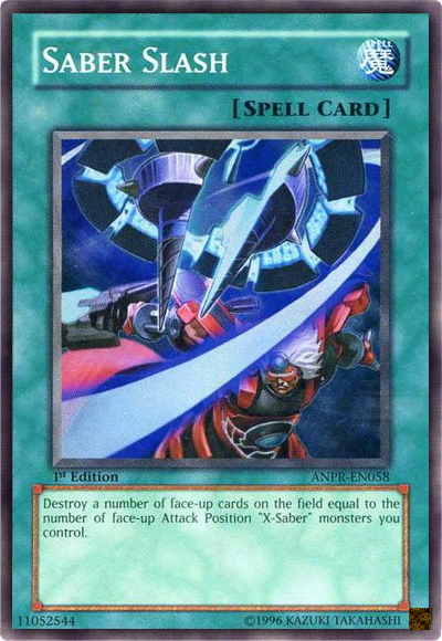Saber Slash [ANPR-EN058] Super Rare | Jomio and Rueliete's Cards and Comics
