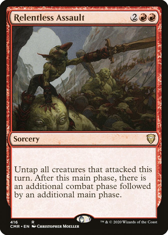 Relentless Assault [Commander Legends] | Jomio and Rueliete's Cards and Comics