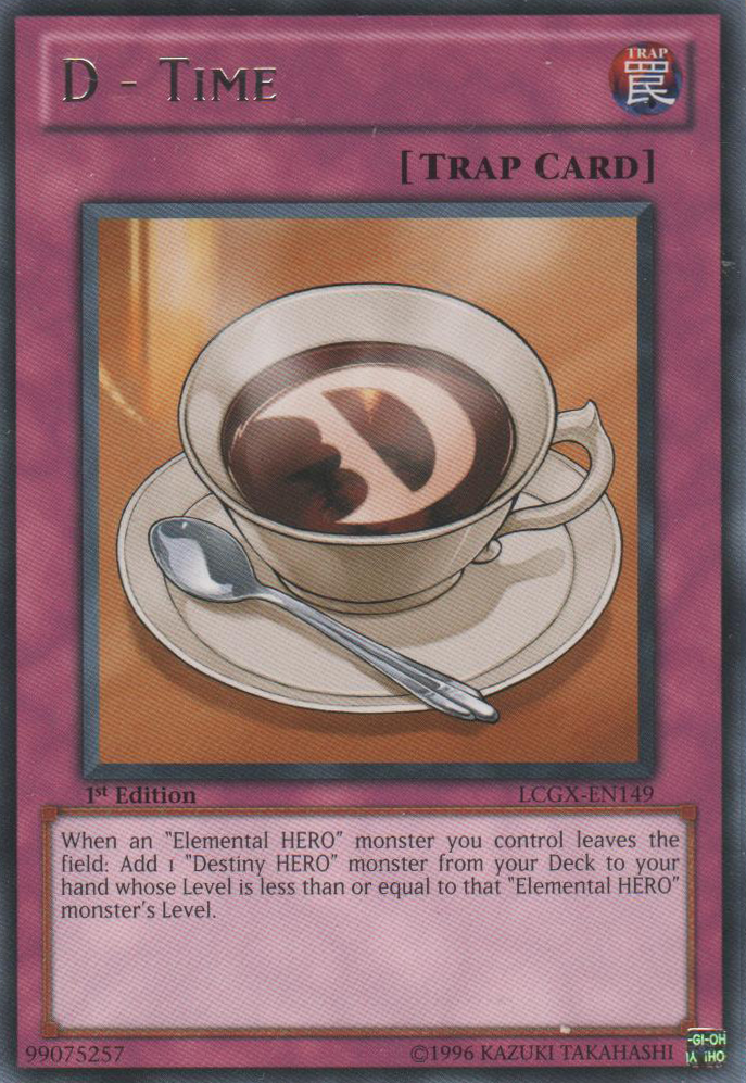 D - Time [LCGX-EN149] Rare | Jomio and Rueliete's Cards and Comics