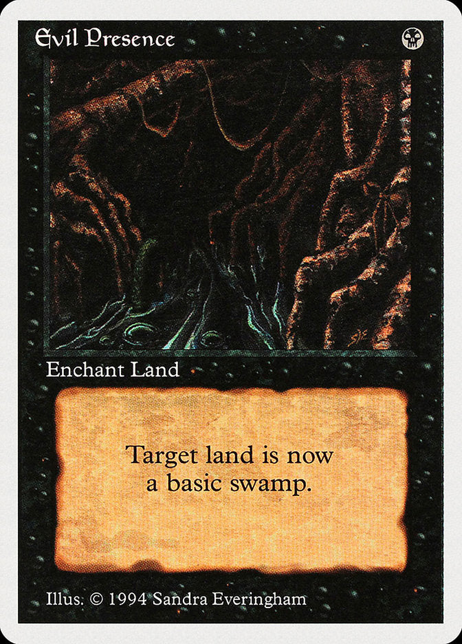 Evil Presence [Summer Magic / Edgar] | Jomio and Rueliete's Cards and Comics