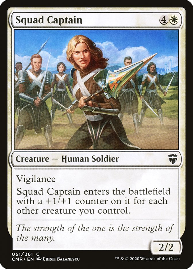 Squad Captain [Commander Legends] | Jomio and Rueliete's Cards and Comics