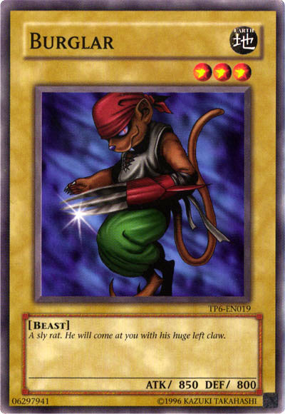 Burglar [TP6-EN019] Common | Jomio and Rueliete's Cards and Comics