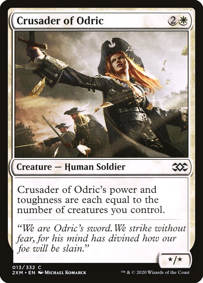 Crusader of Odric [Double Masters] | Jomio and Rueliete's Cards and Comics