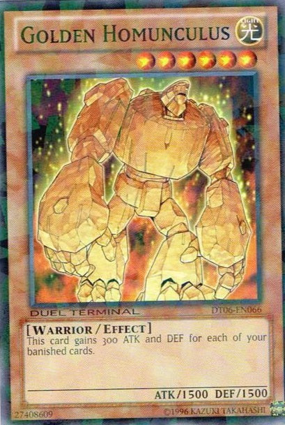 Golden Homunculus [DT06-EN066] Common | Jomio and Rueliete's Cards and Comics