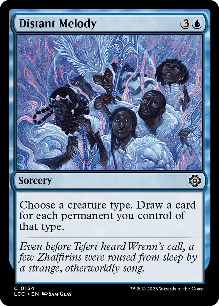 Distant Melody [The Lost Caverns of Ixalan Commander] | Jomio and Rueliete's Cards and Comics