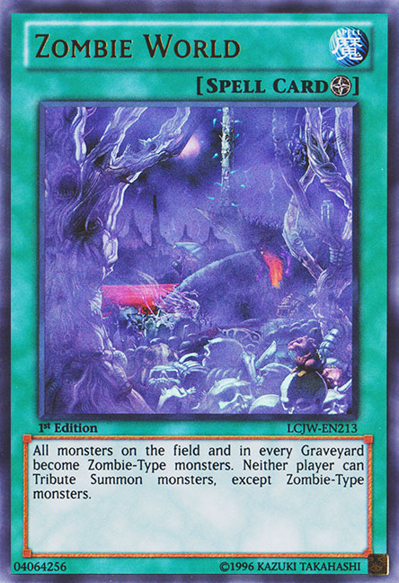 Zombie World [LCJW-EN213] Ultra Rare | Jomio and Rueliete's Cards and Comics